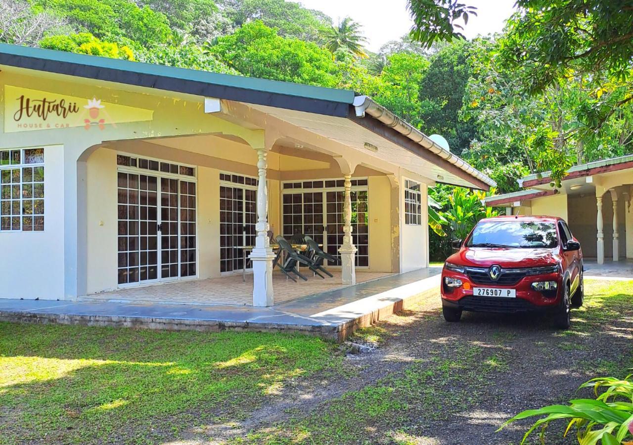 Вилла Hutiarii House & Car & Excursions Raiatea Tevaitoa Экстерьер фото