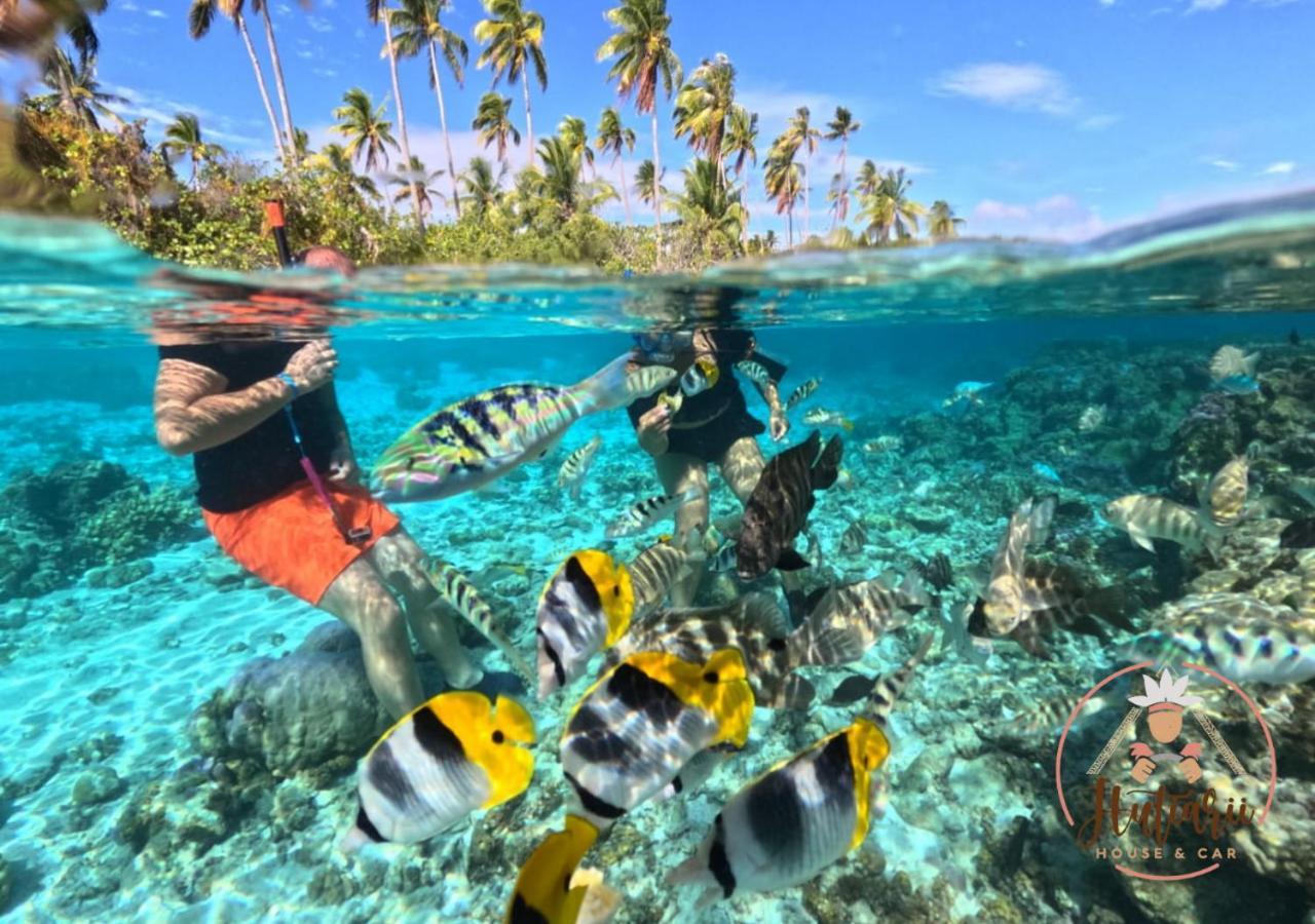 Вилла Hutiarii House & Car & Excursions Raiatea Tevaitoa Экстерьер фото