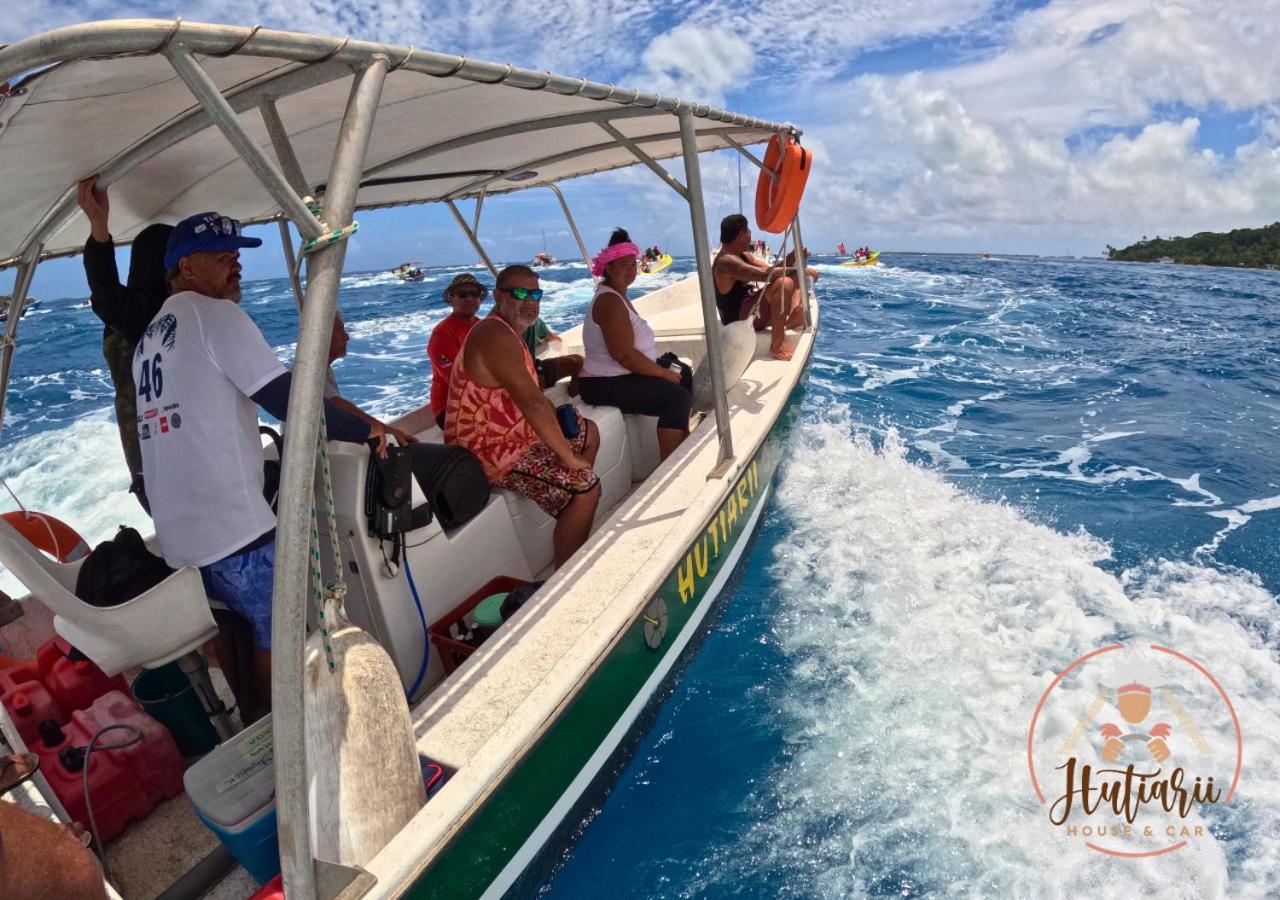 Вилла Hutiarii House & Car & Excursions Raiatea Tevaitoa Экстерьер фото