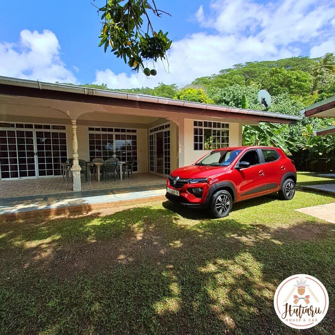 Вилла Hutiarii House & Car & Excursions Raiatea Tevaitoa Экстерьер фото